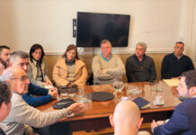 El ministro Troncoso se reunió con la Corriente Político Sindical Entrerriana