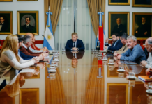 Transporte: Frigerio se reunió con la Mesa del Área Metropolitana