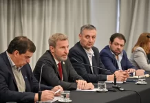 Frigerio reunió a su gabinete e hicieron un balance de los ocho meses de gestión