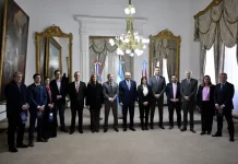 El embajador de Estados Unidos visitó Entre Ríos e invitó al Gobernador a una misión comercial