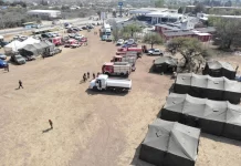 El Ejército Argentino envió un contingente para asistir en los incendios de Córdoba