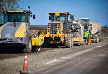 Se reiniciaron las obras de la ruta provincial Nº 20 en el acceso norte a Gualeguaychú