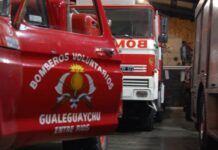 Frigerio recibió a Bomberos, pero la Federación sostiene el estado de alerta y movilización