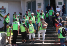 Paraná: tarjeteros protestaron en 5 Esquinas y el municipio prometió soluciones