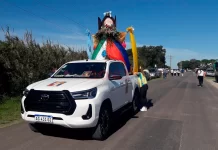Se inició la peregrinación Hasenkamp-Paraná