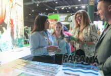 La intendenta de Paraná visitó la Feria Internacional de Turismo