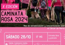 Se realizará la 10º edición de la Caminata Rosa en Paraná