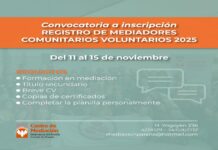 Comienza la inscripción de mediadores al Registro 2025 de la Defensoría del Pueblo