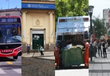 Cómo funcionarán bancos, colectivos, recolección de residuos y comercios en las Fiestas