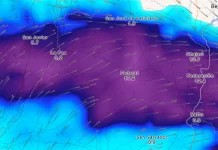 Anunciaron alerta roja por tormentas para una zona en Entre Ríos