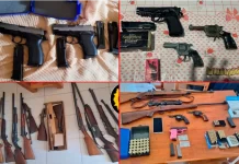 Secuestraron 75 armas de fuego y más de 2.000 proyectiles tras 17 allanamientos en Paraná