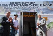 Inauguraron la sección Sastrería del Servicio Penitenciario Provincial
