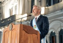 El gobierno de Rogelio Frigerio hizo su primer balance a un año de iniciar la gestión