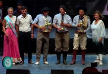 Diamante consagró a los nuevos campeones de la jineteada
