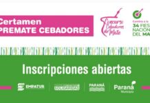 Se encuentra abierta la inscripción para el Concurso de Cebadores