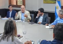 El Gobierno nacional recibió a la Mesa de Enlace