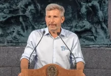 Frigerio homenajeó a Urquiza en Paraná: «Acá nacieron las ideas de la libertad», dijo