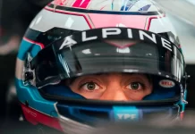Franco Colapinto tuvo su primera prueba arriba del Alpine