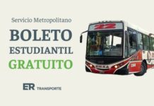 La provincia garantiza el boleto escolar gratuito en el transporte metropolitano