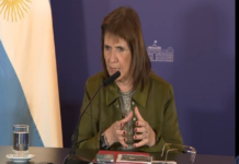 Tras los hechos violentos en el Congreso, Patricia Bullrich presentó la Ley Antibarras