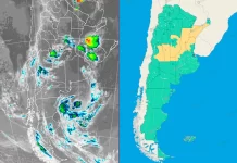 Alertan que podría adelantarse la llegada de tormentas a una zona de Entre Ríos