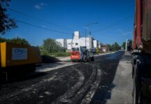 Obra de conectividad este-oeste: pavimentaron distintos tramos de calles Noacco y Ramírez