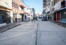 Se habilita un tramo de la renovada calle Gualeguaychú