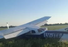 Extraña avioneta en campo entrerriano: buscan con drones al piloto y sumarán a la brigada canina