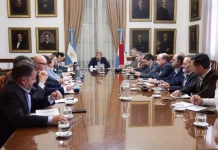 Frigerio encabezó una nueva reunión de gabinete y repasó ejes clave de la gestión