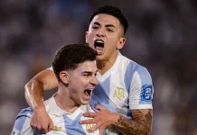 Argentina ganó en Chile con un golazo de Julián Álvarez