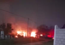 Hospitalizaron en Paraná a una familia tras voraz incendio en su vivienda: un niño y otro adolescente internados