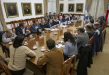 El cuidado del gasto público, eje de una nueva reunión del gabinete provincial