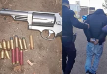 Allanamientos por balaceras en Villa Huesito: detuvieron a un hombre con un revólver calibre 45