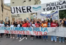 Docentes y nodocentes universitarios entrerrianos inician paros rotativos