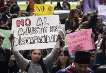 En la provincia también habrá movilizaciones en reclamo al veto a la Ley de Emergencia en Discapacidad
