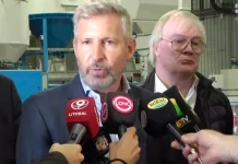 Frigerio anunció alivio fiscal al sector avícola y prometió la eliminación de Ingresos Brutos