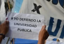 Hoy paran las universidades contra el veto a la Ley Financiamiento