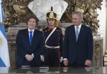 Javier Milei le tomó juramento a Pablo Quirno como nuevo Canciller