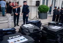 Sumaron chalecos antibalas a la Policía de Entre Ríos: “La delincuencia está irrespetuosa”, dijo Roncaglia
