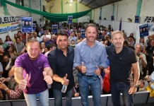 Frigerio, presente en el cierre de campaña de la ALLA en Gualeguaychú