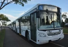 Paraná: Llegaron colectivos de la nueva empresa de colectivos urbanos
