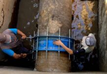 Se realizaron tareas complementarias a la obra de Echeverría durante el corte del servicio