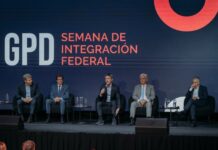 Frigerio participó de una jornada de formación política ante 400 jóvenes