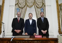 Frigerio tomó juramento a Cuenca en el CGE y a Jacob en Infraestructura
