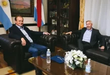El gobernador Rogelio Frigerio convocó por primera vez a Gustavo Bordet en su carácter de ex mandatario
