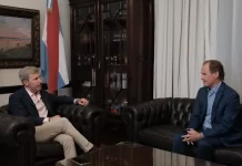 Encuentro Frigerio–Bordet: analizaron la realidad social y política y una nueva reforma constitucional