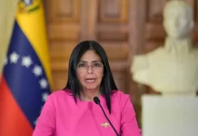 Delcy Rodríguez juró como nueva presidenta de Venezuela