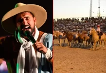 Diamante vive su quinta noche de tradición con tropillas entabladas y la presentación de Lázaro Caballero