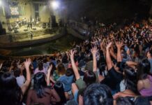 Paraná vibró al ritmo de la cumbia en la noche inaugural de Música en el Anfiteatro