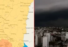 Extendieron el alerta amarilla por tormentas en Entre Ríos: a qué departamentos afectará
